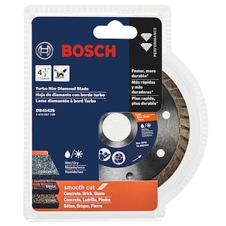 Foto 2 | Diamond Blade Bosch Db4542s De 4,5 Pulgadas Para Hormigón Y Ladrillo - Venta Internacional.