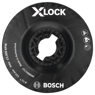Foto 1 | Almohadilla De Respaldo Bosch Mgx0450 X-lock De 4.5 Pulgadas De Dureza Media - Venta Internacional.