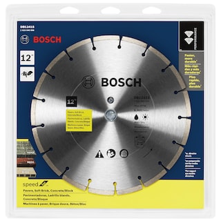 Foto 2 | Disco De Diamante Bosch Db1241s De 30 Cm Para Corte Húmedo Y Seco - Venta Internacional.