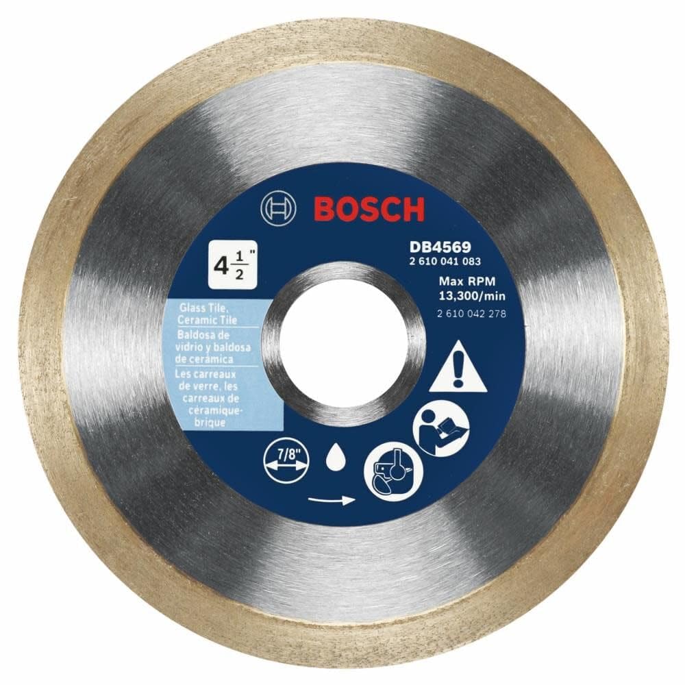 Disco De Diamante Bosch Db4569 De 11,43 Cm Premium Para Corte Húmedo - Venta Internacional.