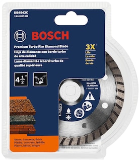 Foto 3 | Llanta Diamond Blade Bosch Db4542c Premium Turbo De 11,43 Cm - Venta Internacional.