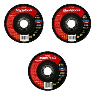 Foto 1 | Pack 3 Discos Laminado 4 1/2'' Grano 80 Maple Tools