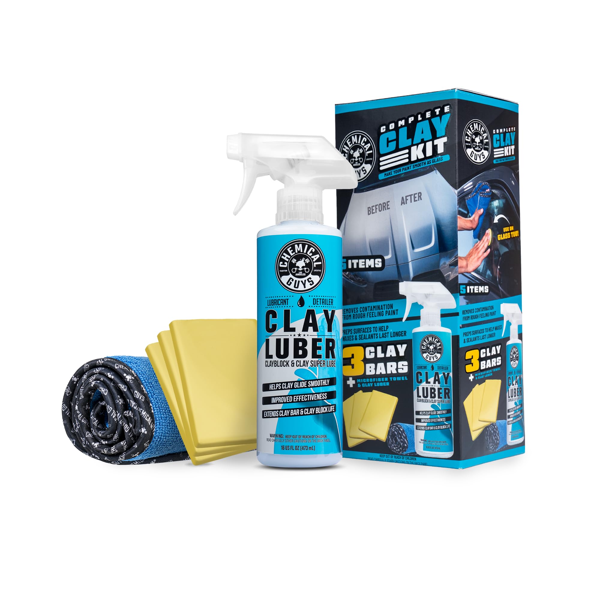 Kit Completo De Descontaminación De Pintura Chemical Guys - Venta Internacional.