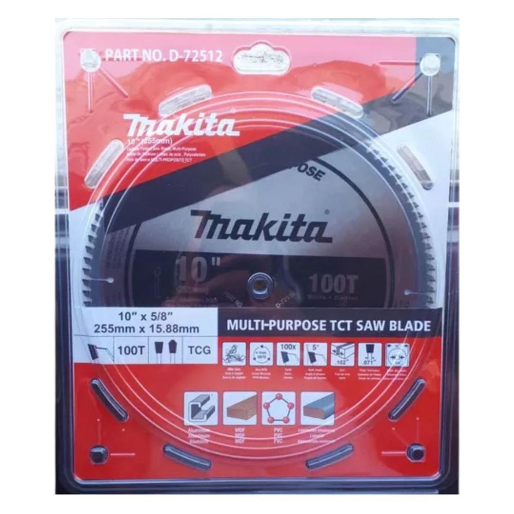 Foto 2 | Disco Circular 100 Dientes 10x5/8 Pulg. Multi Propósitos Makita