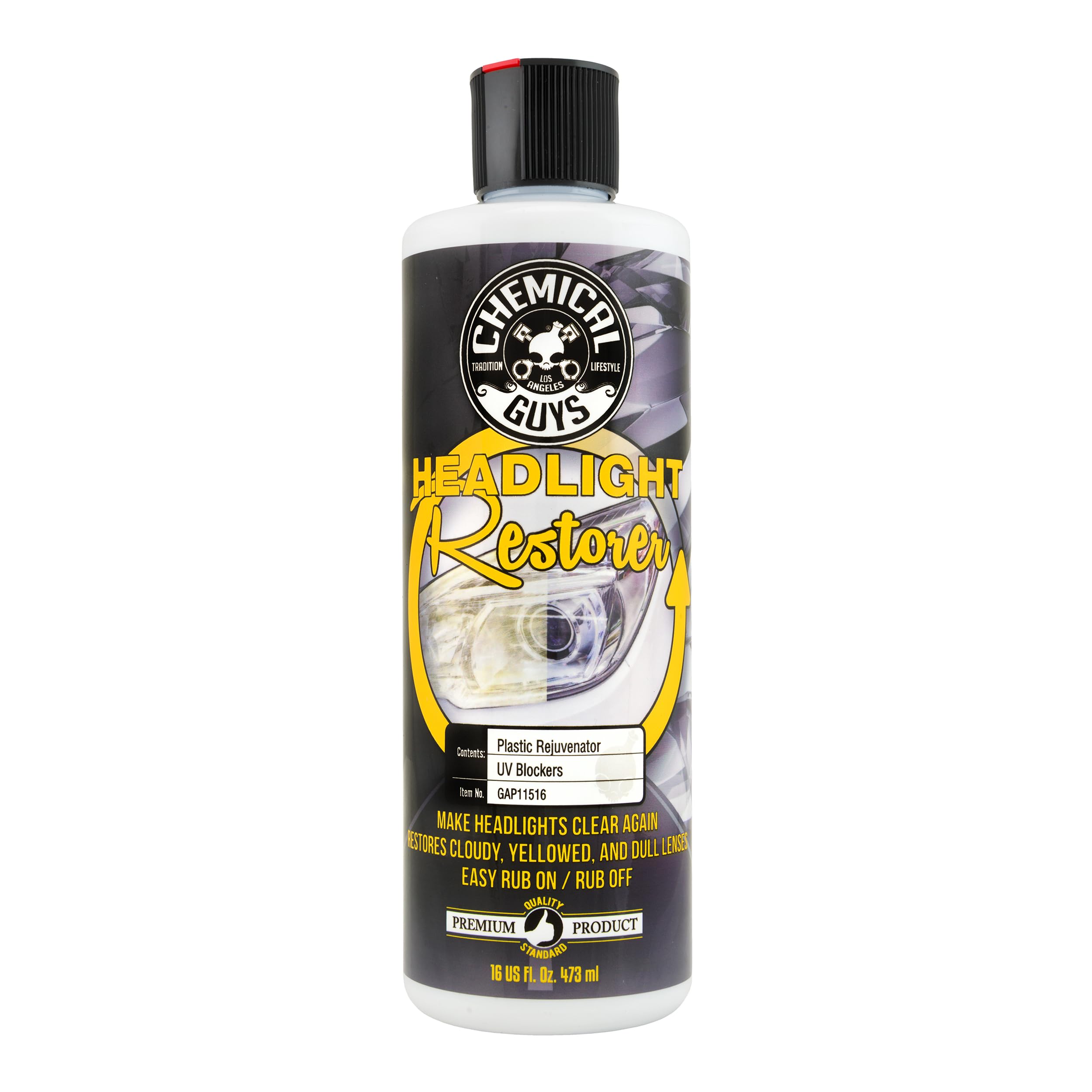 Foto 2 pulgar | Faros Delanteros Restore And Protect Chemical Guys Gap11516 473 Ml - Venta Internacional.