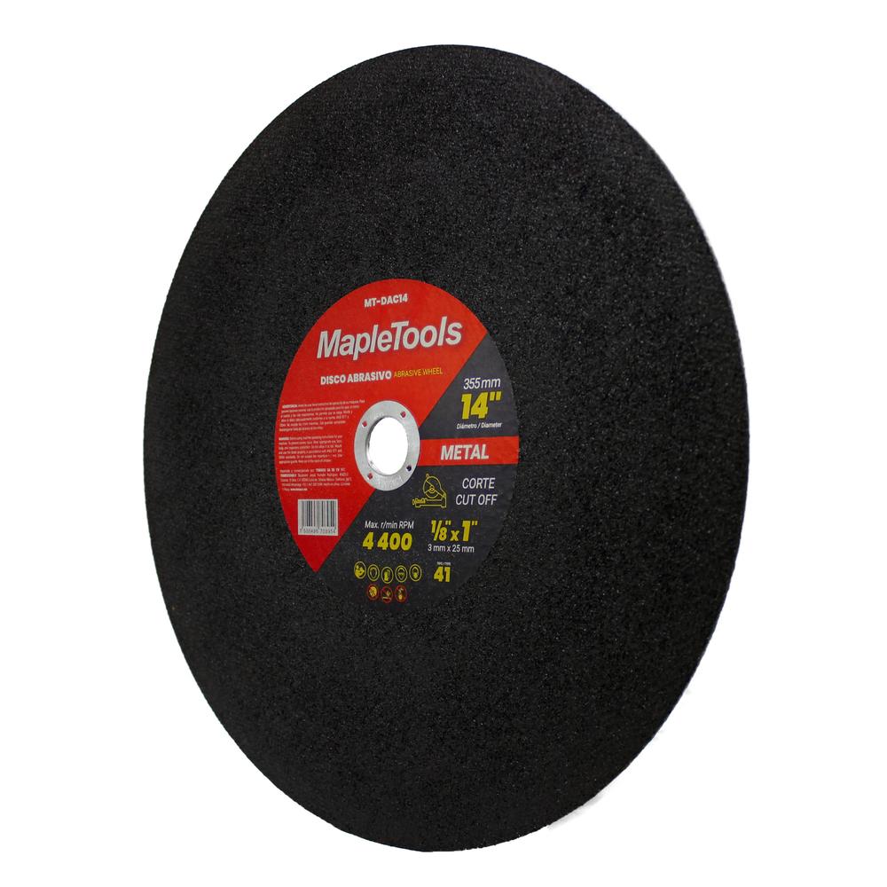 Foto 4 pulgar | Pack 25 Discos Abrasivos de Corte 14'' Maple Tools