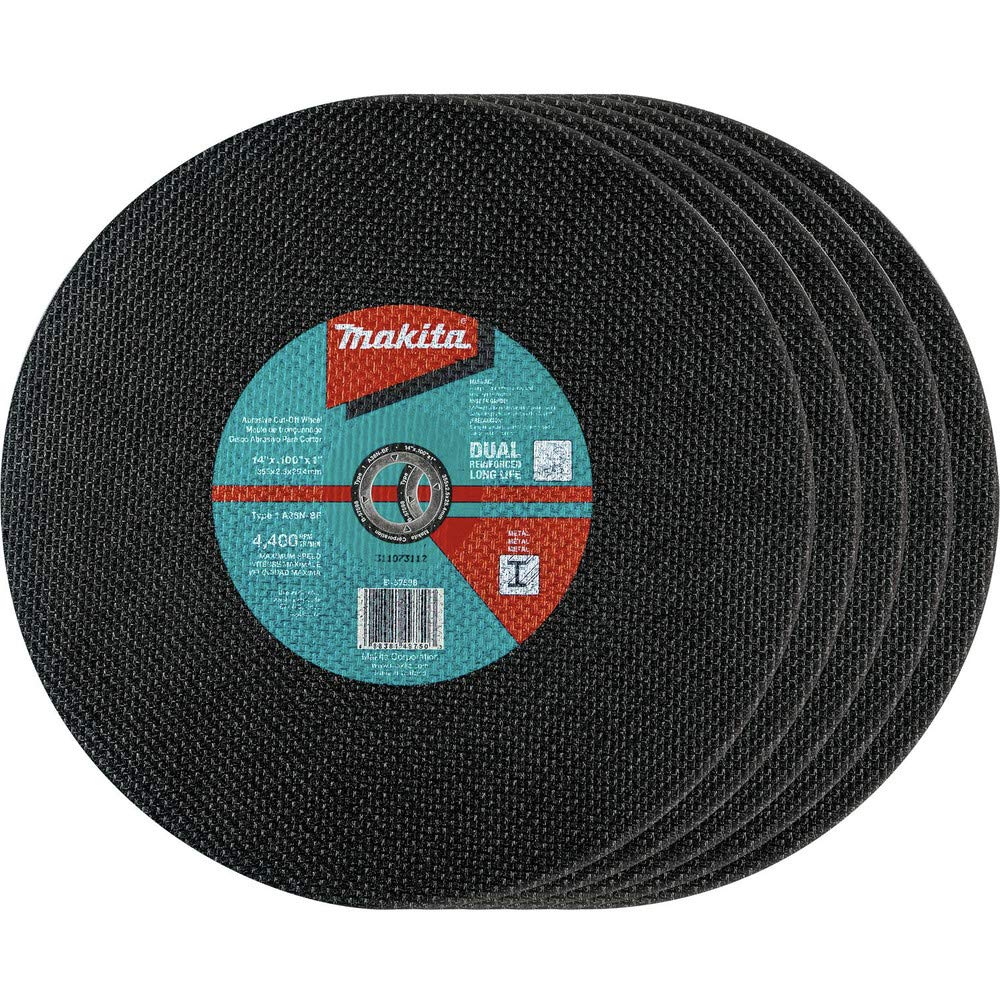 Foto 1 | Disco De Corte Abrasivo Makita B-57598-5 14 X 25 X 2.4 Mm 5/p - Venta Internacional.