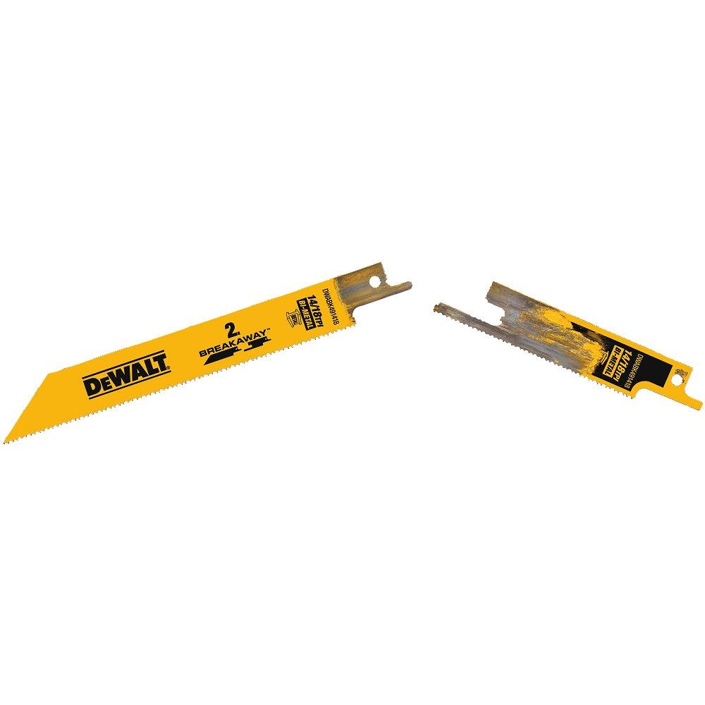 Foto 4 pulgar | Hojas De Sierra Recíproca Dewalt Dwabk491418 9 Breakaway - Venta Internacional.