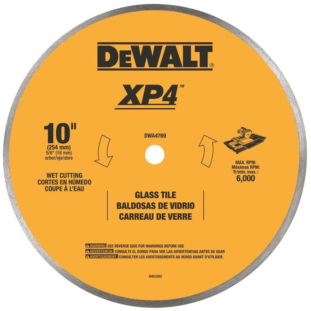 Foto 2 pulgar | Hoja Para Azulejos De Vidrio Con Borde Continuo Dewalt Dwa4769, 10 Cm - Venta Internacional.
