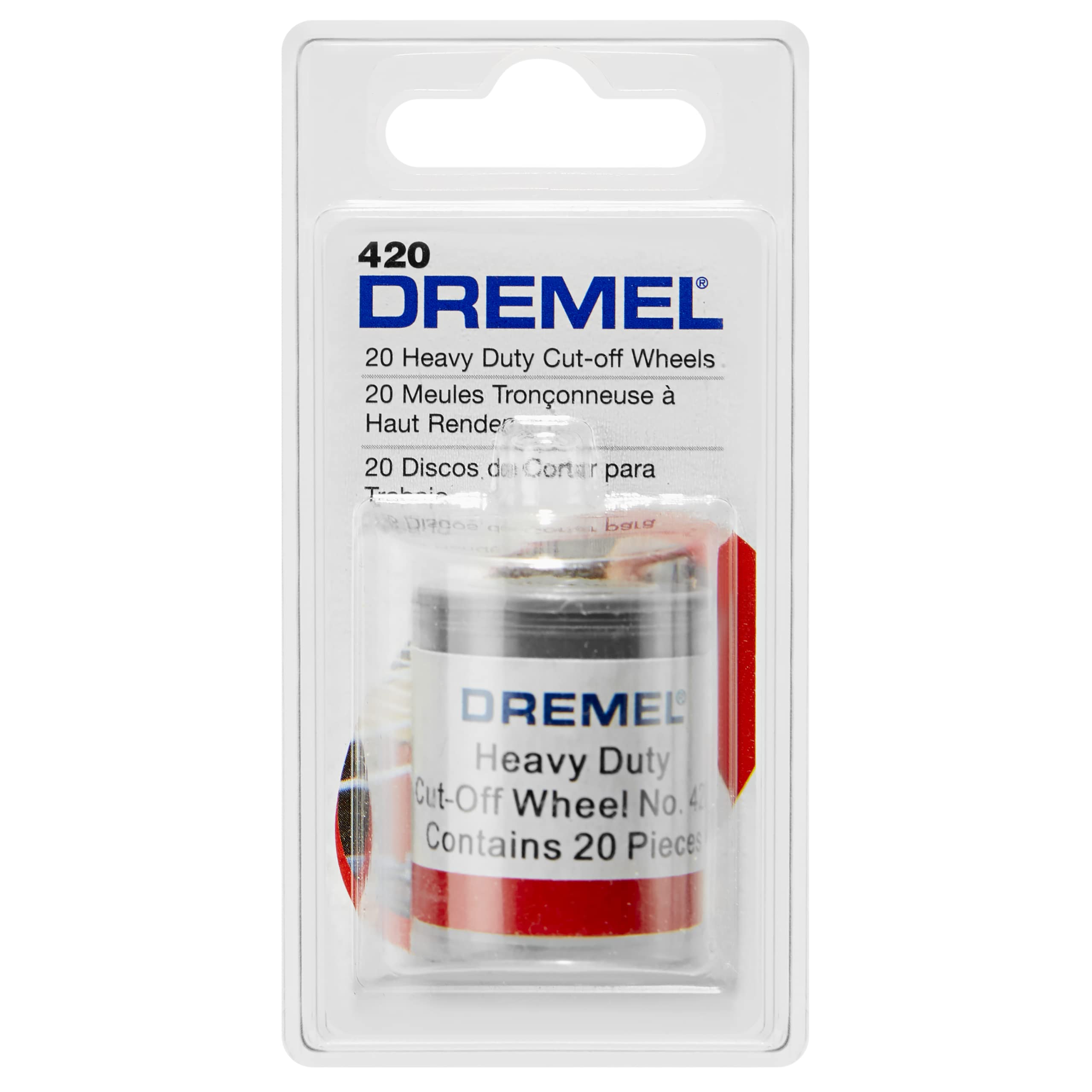 Foto 4 pulgar | Disco De Corte Dremel 420, 23,8 Mm De Diámetro, 1 Mm De Grosor, 20 Unidades - Venta Internacional.