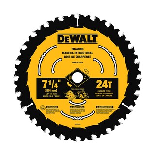Foto 1 | Hoja De Sierra Circular Dewalt Dwa171424b10 Para Madera 24t 7.25 Pulgadas - Venta Internacional.