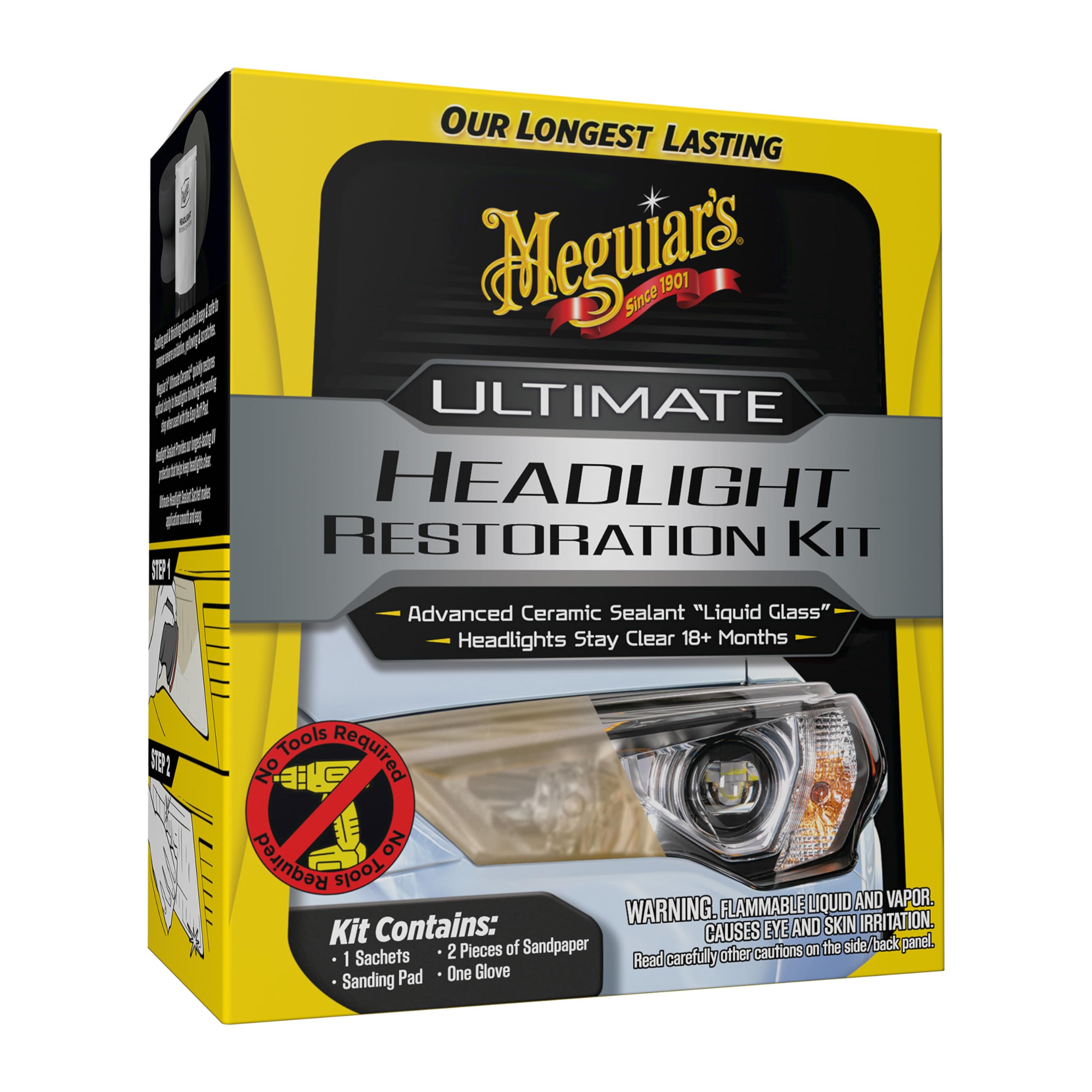 Foto 2 pulgar | Kit De Restauración De Faros Meguiar's Ultimate Para Mayores De 18 Meses - Venta Internacional.