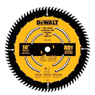 Foto 1 | Hoja De Sierra De Mesa Dewalt Dwa11080, 80 Dientes, 10 Pulgadas - Venta Internacional.