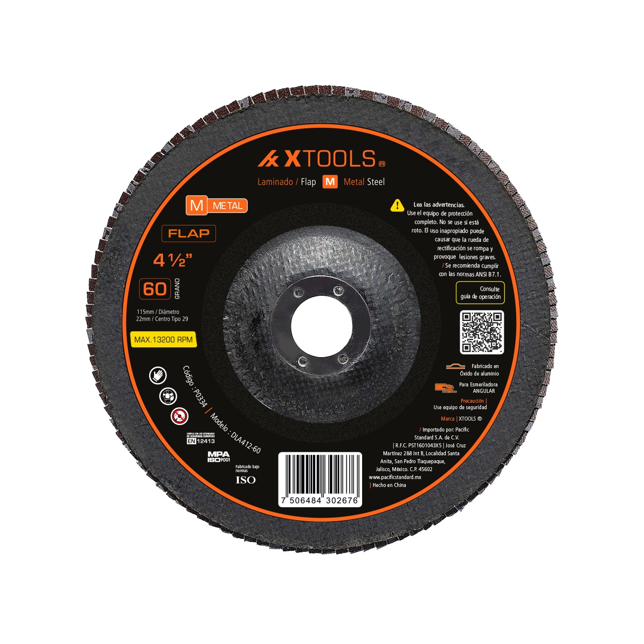 Foto 1 | Disco Laminado/flap 41/2 Grano 60 Xtools 20pz Dla412