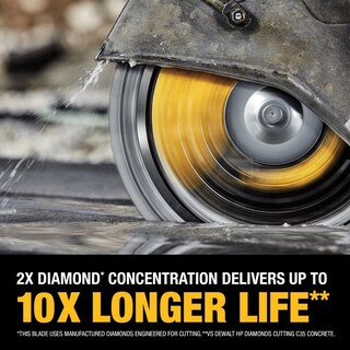 Foto 7 | Disco De Diamante Dewalt Segmented Xp7 Multiusos De 14 Pulgadas Dw47427 - Venta Internacional.