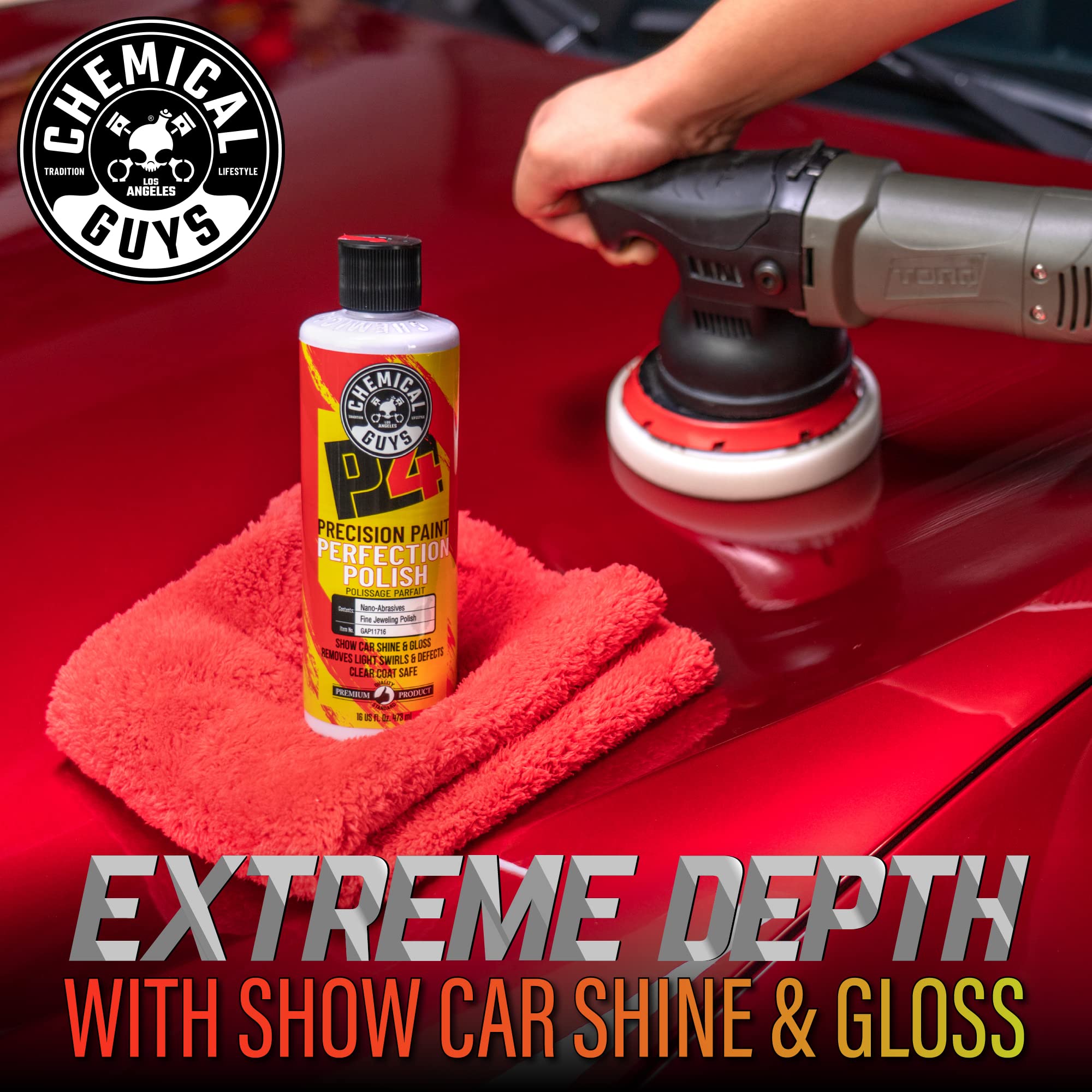 Foto 3 | Pintura De Precisión Polish Chemical Guys P4 Perfection  473 Ml - Venta Internacional.