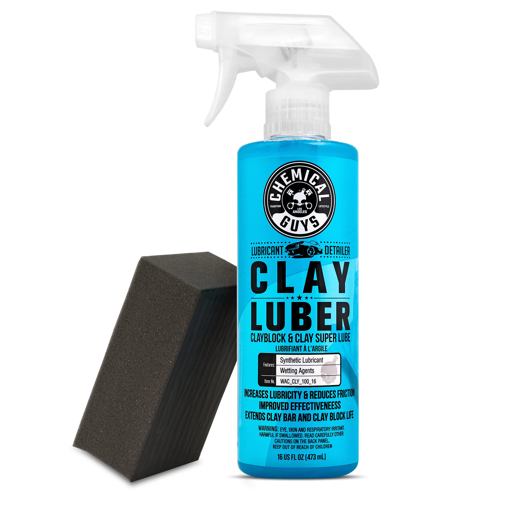 Foto 2 pulgar | Kit De Bloques De Arcilla Chemical Guys Clay Block V2 Con Lubricante De Arcilla  473 Ml - Venta Internacional.