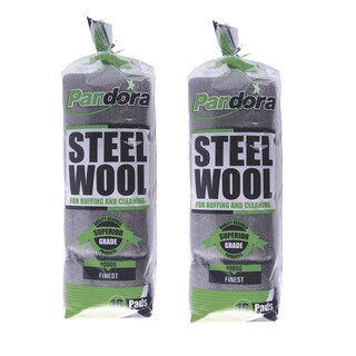 Foto 1 | Almohadillas De Limpieza Steel Wool Pandora #0000 Finest Grade 32 - Venta Internacional.