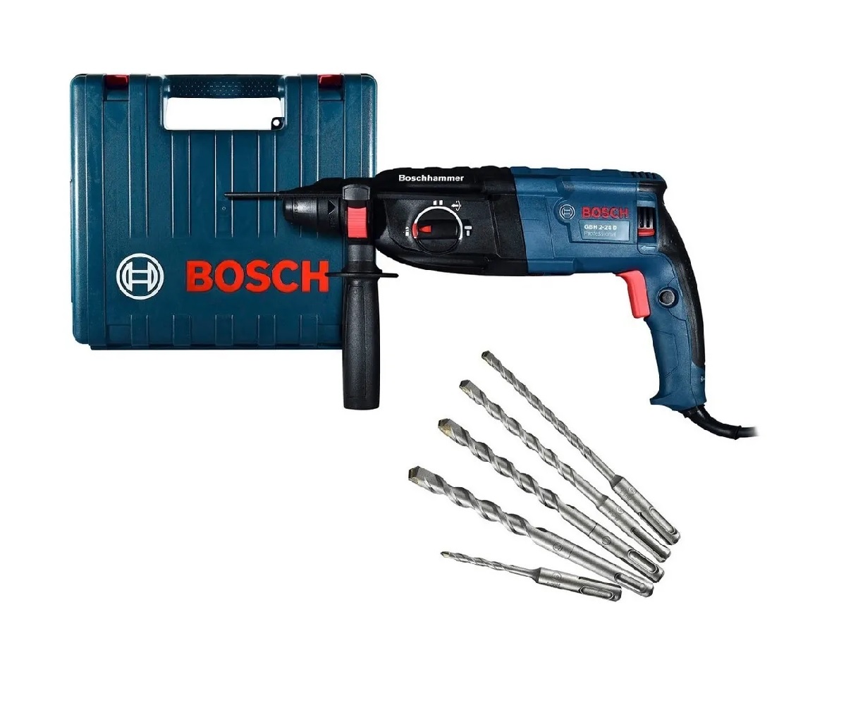 Foto 2 pulgar | Martillo Perforador Professional Bosch Gbh 2-24d 820 W