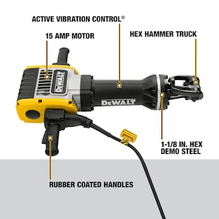 Foto 5 | Martillo Demoledor 68j 1800w 900gpm Dewalt D25980 color Amarillo