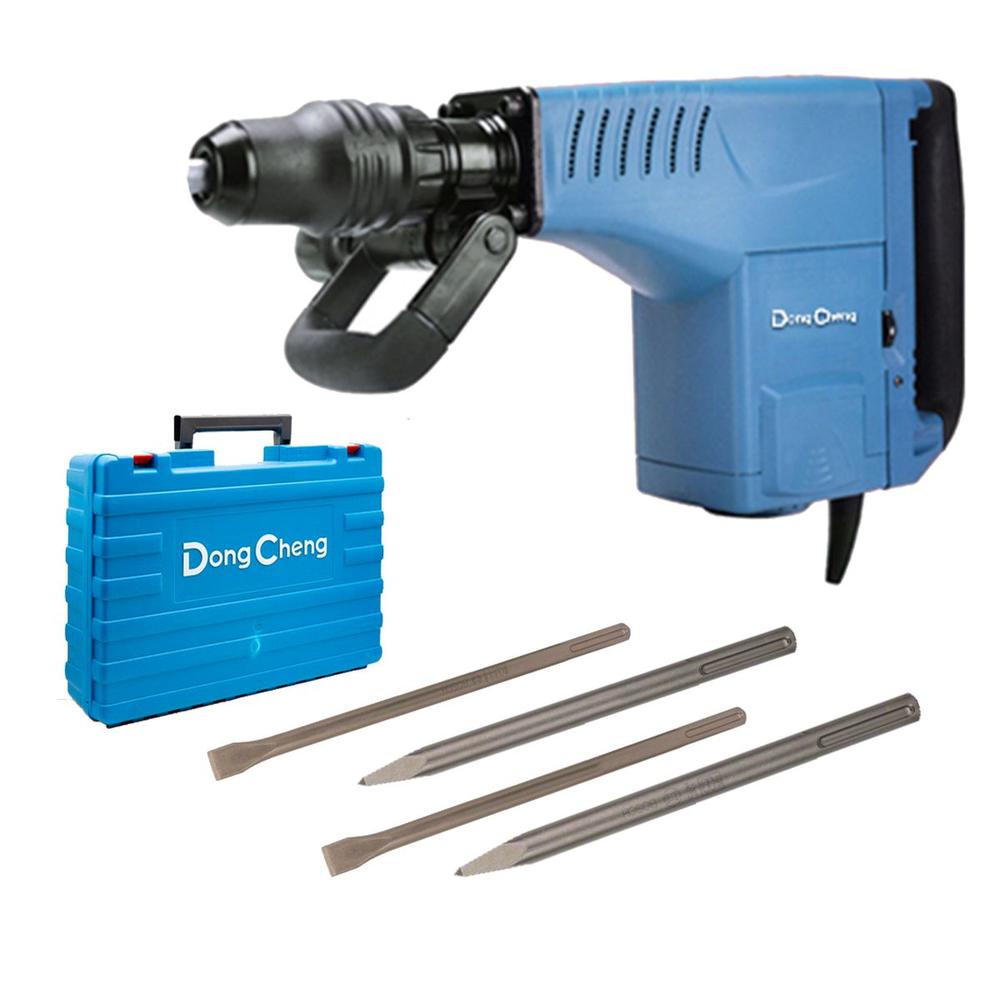 Martillo Demoledor Sds Max Dc + Cinceles Bosch 400mm Sds Max