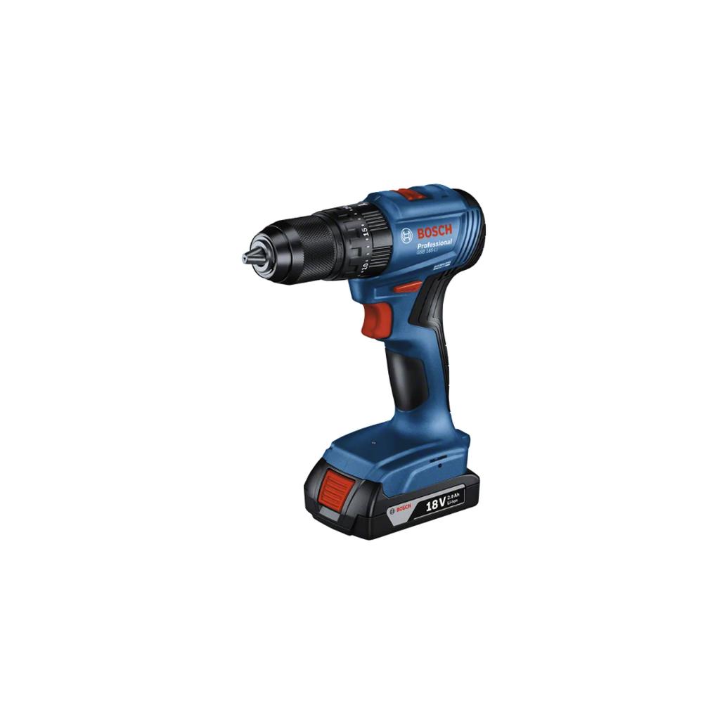 Foto 3 pulgar | Atornillador Impacto Gdr 18v 200 + Taladro Gsb 185-li + Bolsa