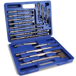 Foto 1 | Juego De Brocas Y Cinceles Para Martillos Rotativos Workpro, 17 Piezas - Venta Internacional.