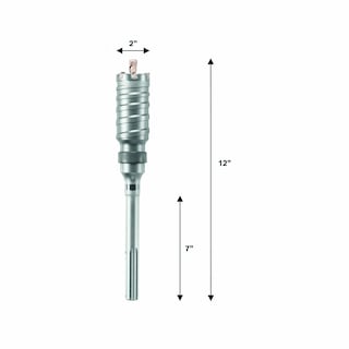 Foto 3 | Broca Perforadora Bosch Hc8510 De 5,1 Cm X 30,5 Cm Sds-max - Venta Internacional.