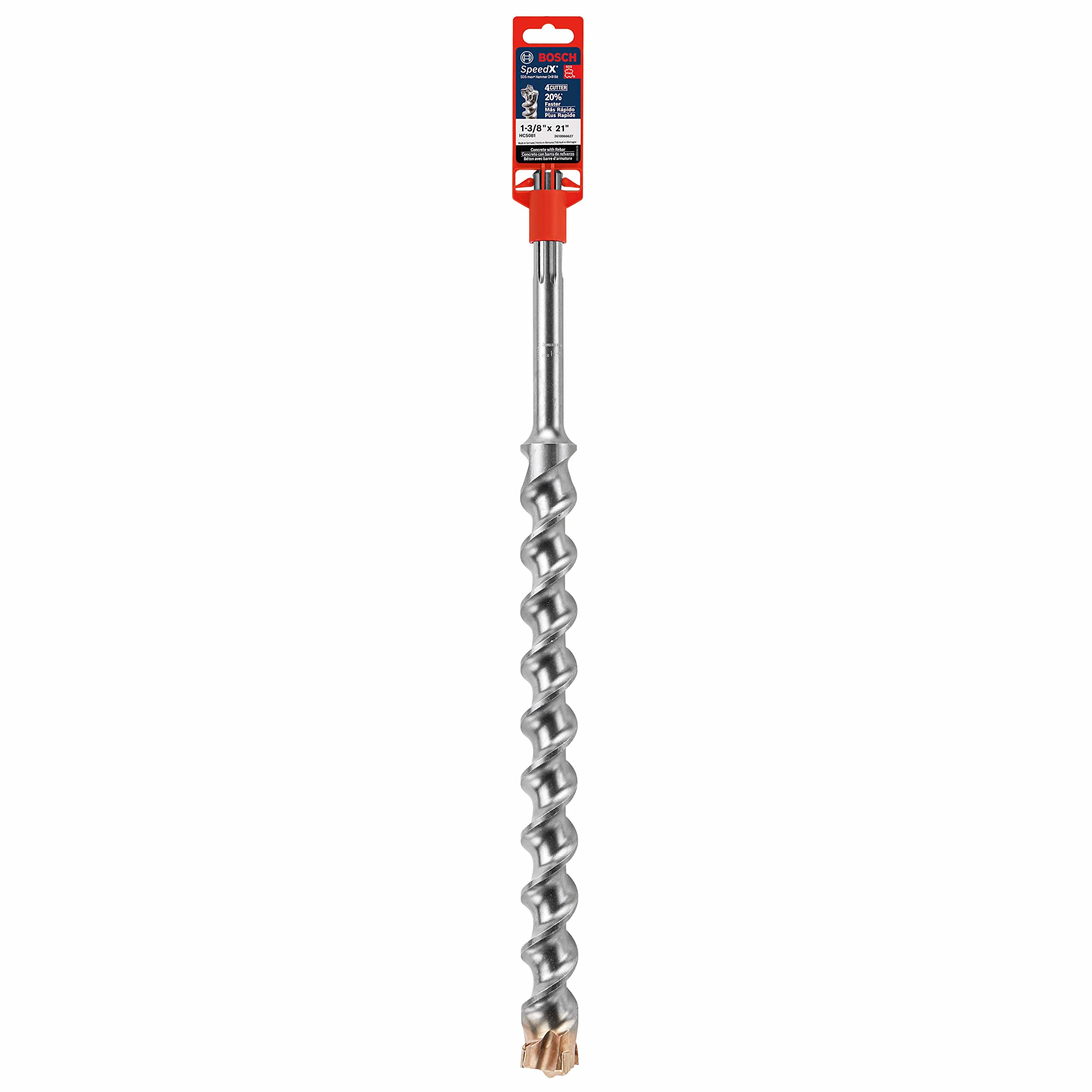Foto 5 pulgar | Broca Perforadora Bosch Hc5081 35 Mm X 53 Cm Sds-max Speed-x - Venta Internacional.