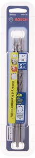 Foto 3 | Brocas Percutores Bosch Lbh0025, 5 Piezas, 4 Mm X 15 Cm - Venta Internacional.