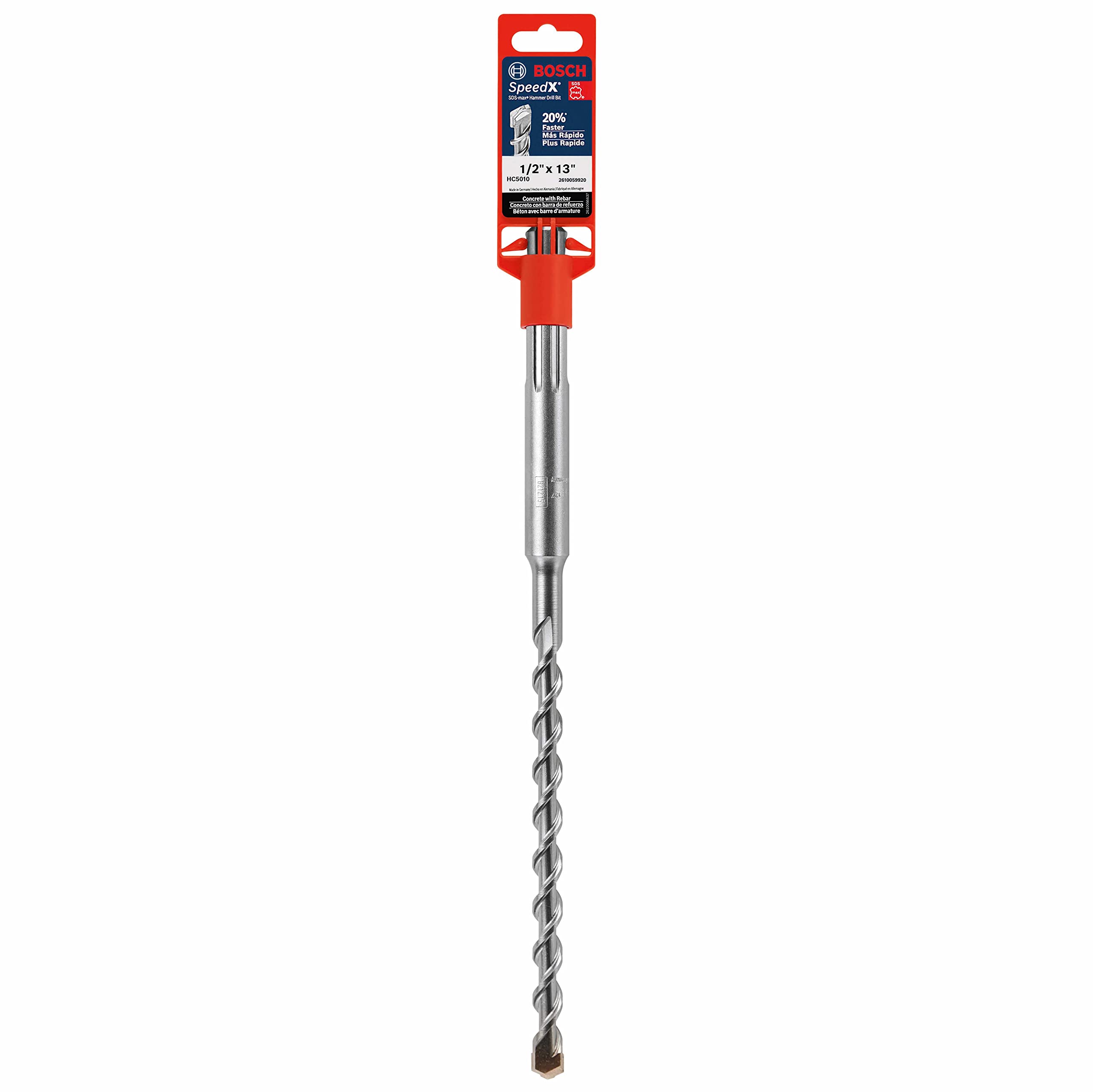 Foto 5 pulgar | Broca Perforadora Bosch Hc5010 Sds-max Speed-x 13cm - Venta Internacional.