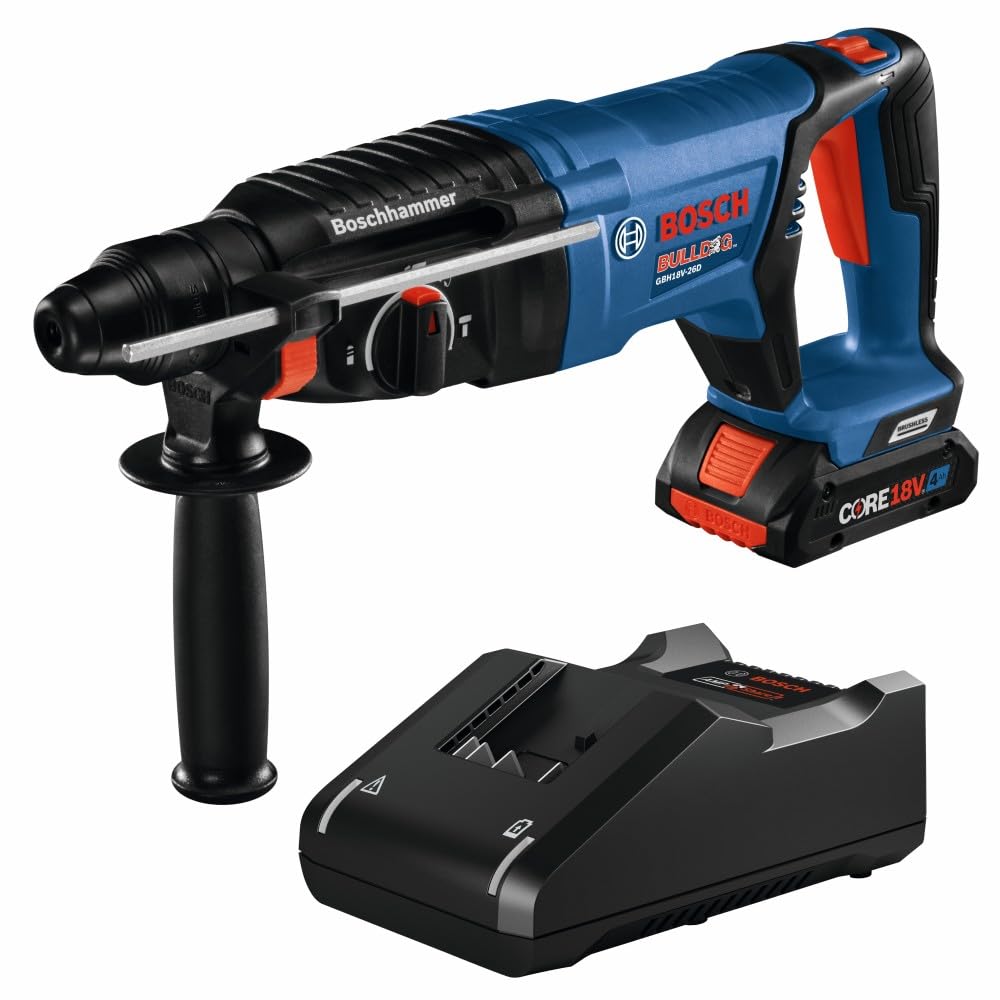 Foto 2 pulgar | Martillo Perforador Bosch Gbh18v-26dk15 De 18 V Con Batería De 4 Ah - Venta Internacional.