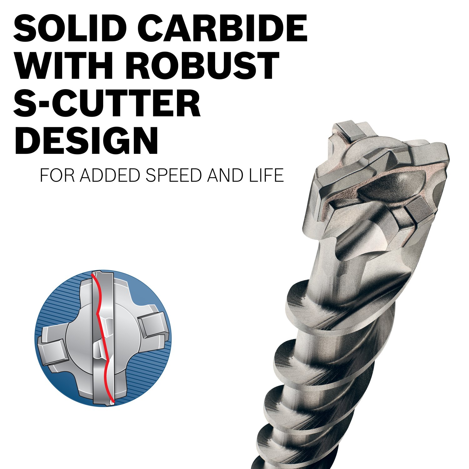 Foto 4 pulgar | Broca Perforadora Bosch Hc5083 35,2 Cm Sds-max Speed-x - Venta Internacional.