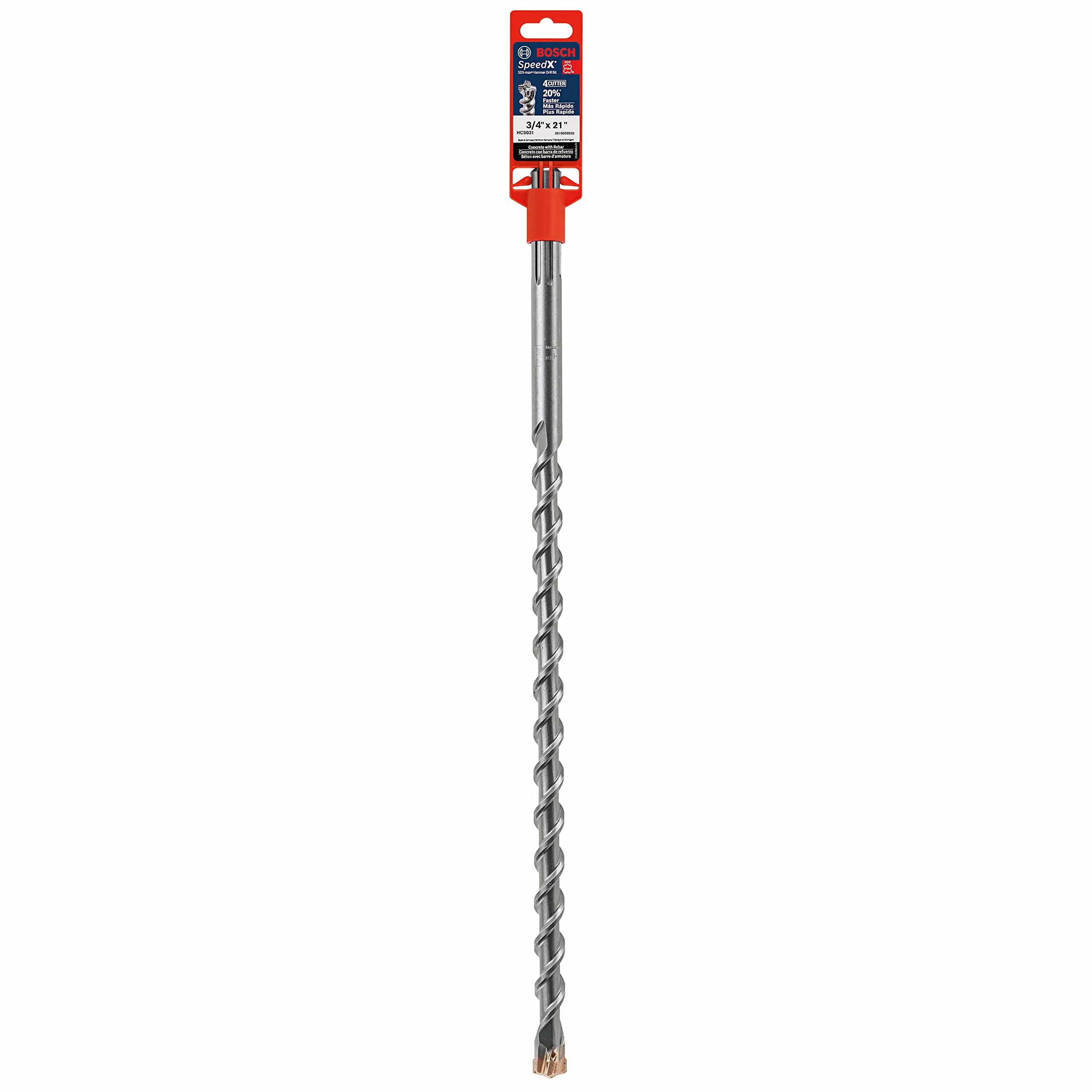 Foto 5 pulgar | Broca Perforadora Bosch Hc5031 Sds-max Speed-x 19 Mm X 53 Cm - Venta Internacional.