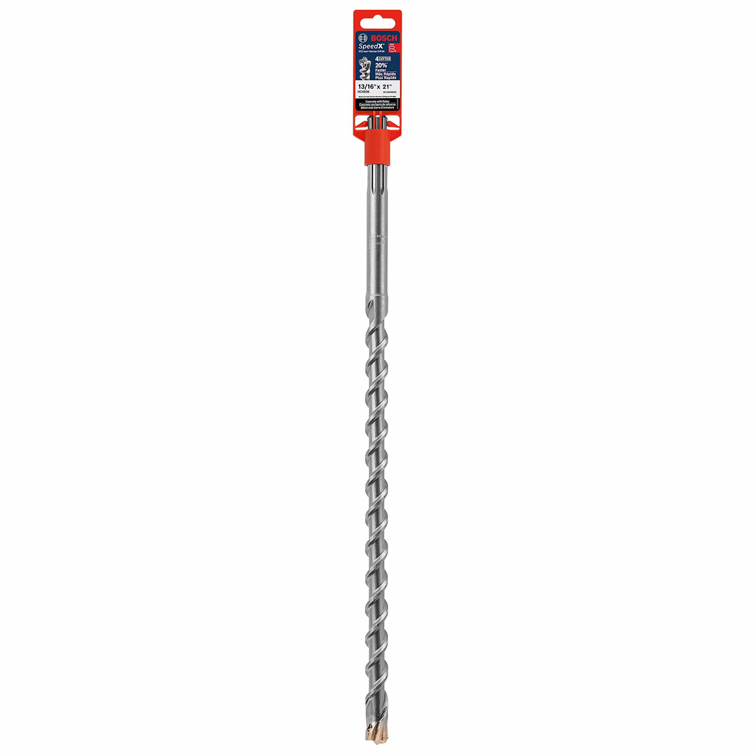 Foto 5 pulgar | Broca Perforadora Bosch Hc5036 Sds-max Speed-x 21x21cm - Venta Internacional.