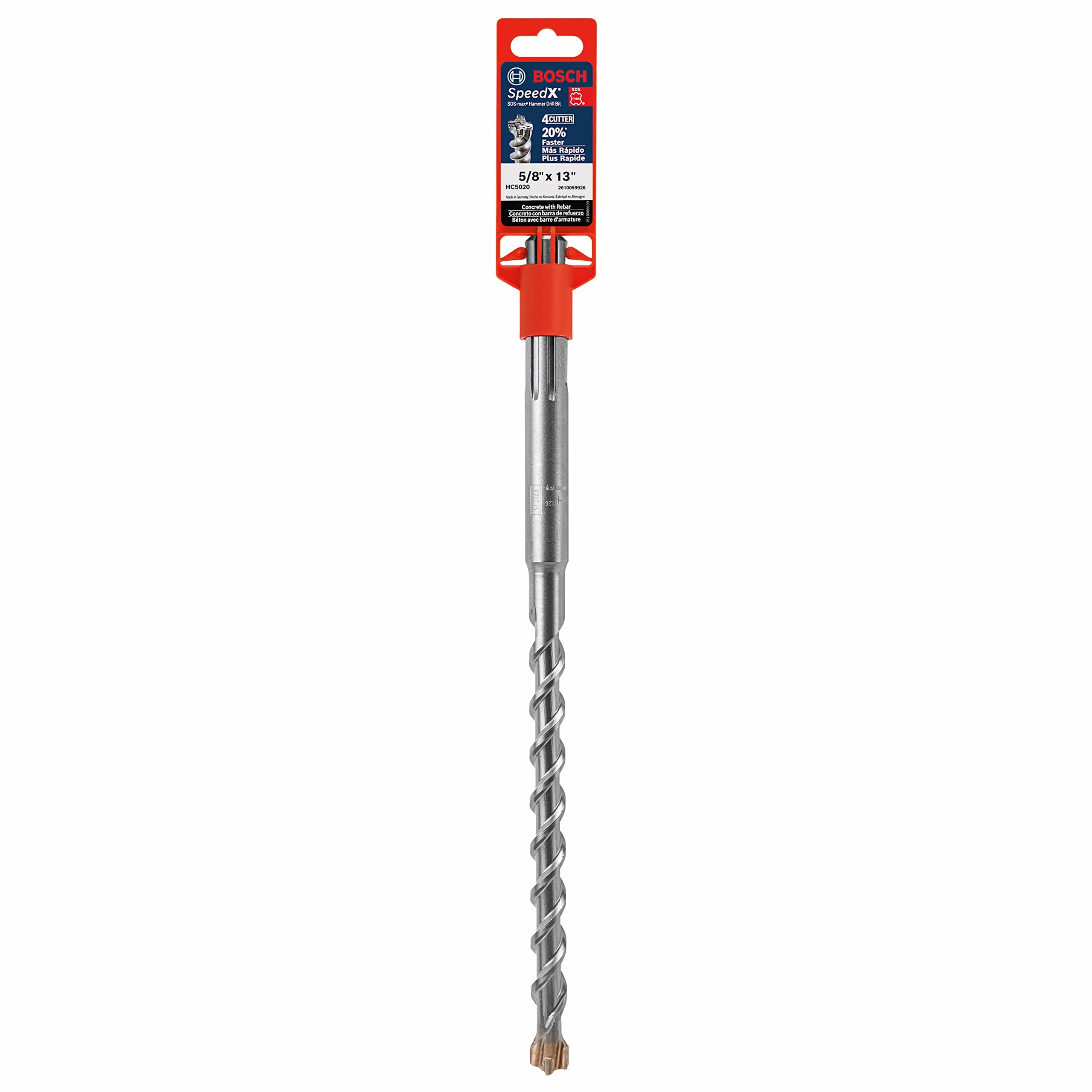 Foto 5 pulgar | Broca Perforadora Bosch Hc5020 Sds-max Speed-x 16 Mm X 33 Cm - Venta Internacional.