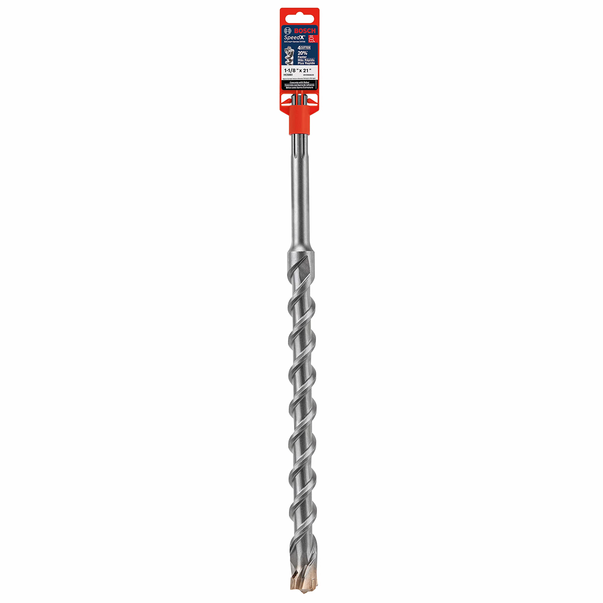 Foto 5 pulgar | Broca Perforadora Bosch Hc5061 28 Mm X 53 Cm Sds-max Speed-x - Venta Internacional.