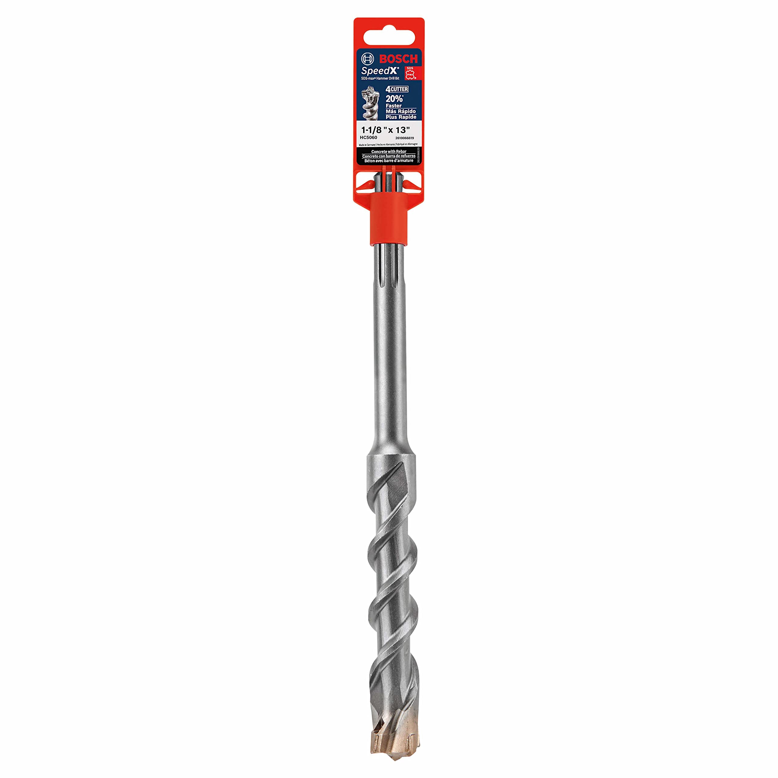 Foto 5 pulgar | Broca Perforadora Bosch Hc5060 28 Mm X 33 Cm Sds-max Speed-x - Venta Internacional.