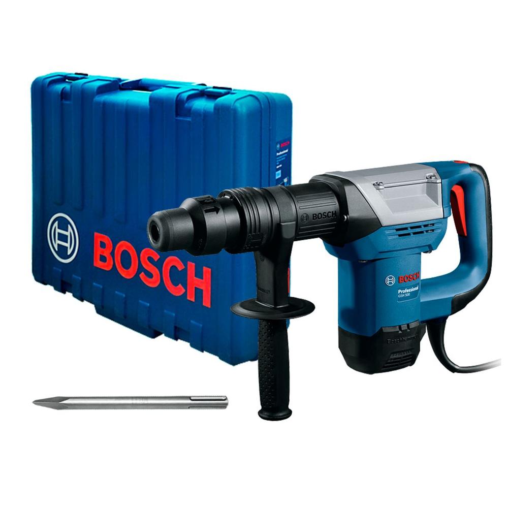 Foto 2 pulgar | Martillo Demoledor Bosch Gsh 500 Sds Max 1100w 127v +maletín
