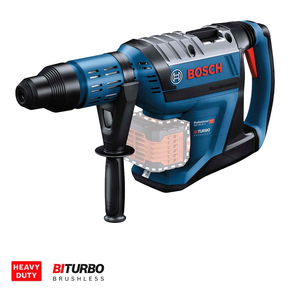 Foto 2 | Martillo Perforador Bosch Batería 18v Biturbo Sds Max.