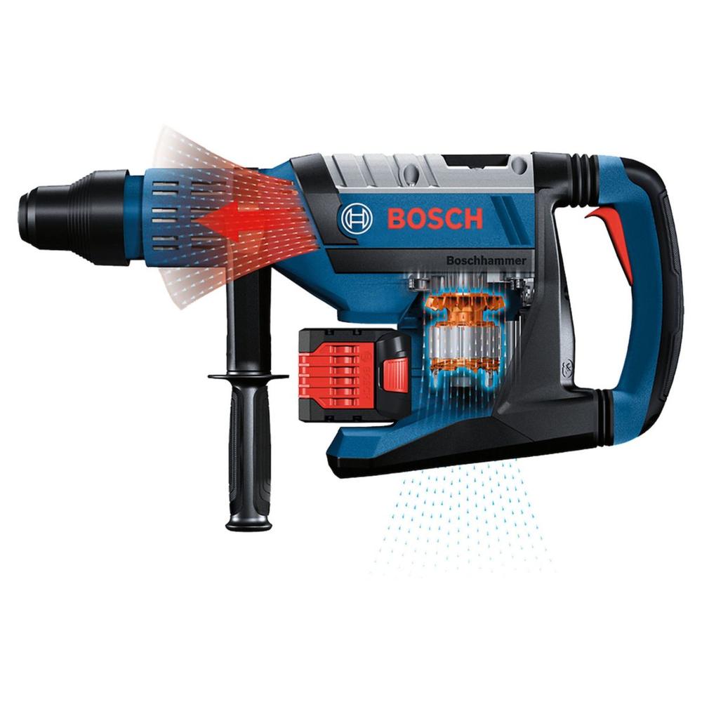 Foto 3 pulgar | Martillo Perforador Bosch Gbh18v-45c Sds Max +cinceles Bosch