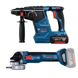 Foto 2 | Martillo Perforador Bosch Gbh 187-li + Miniesmeriladora Gws 18v-10