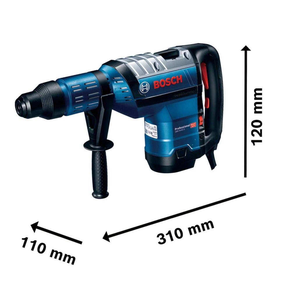 Foto 4 | Martillo Perforador Bosch Gbh 8-45 D +cinceles Punta Y Plano