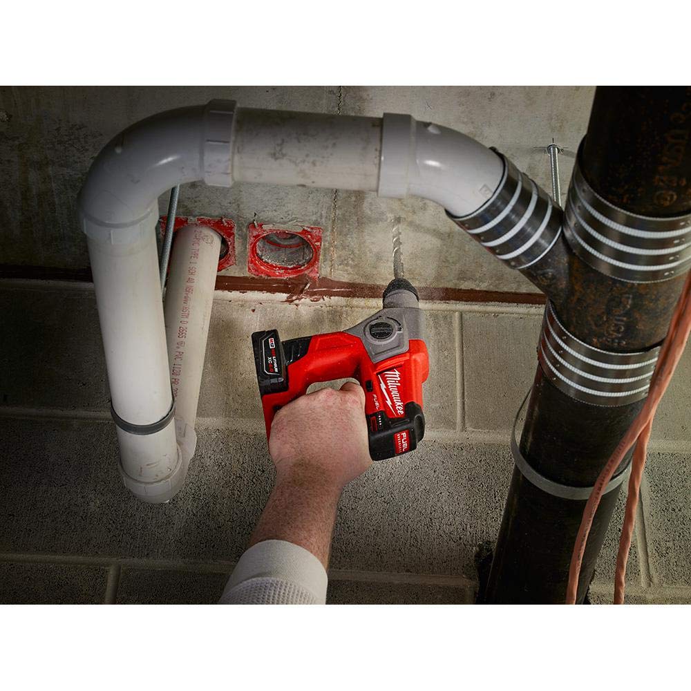 Foto 7 pulgar | Martillo Perforador Milwaukee M12 Fuel 2416-21xc 12v 4.0ah Sds-plus - Venta Internacional.