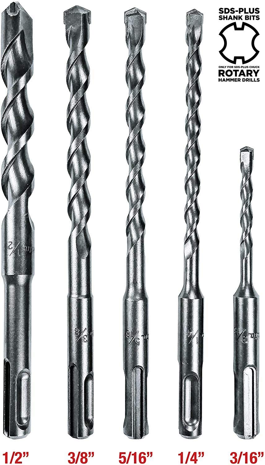 Foto 3 pulgar | Juego De Brocas Makita Sds-plus De 5 Piezas Para Martillos Perforadores - Venta Internacional.
