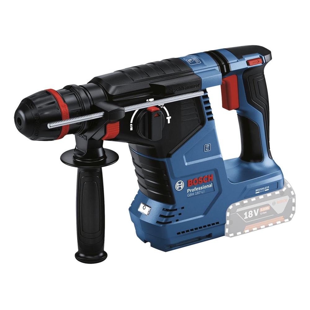 Foto 1 | Martillo Perforador Bosch Gbh 187-li Sds Plus 2.4j 18v S/b