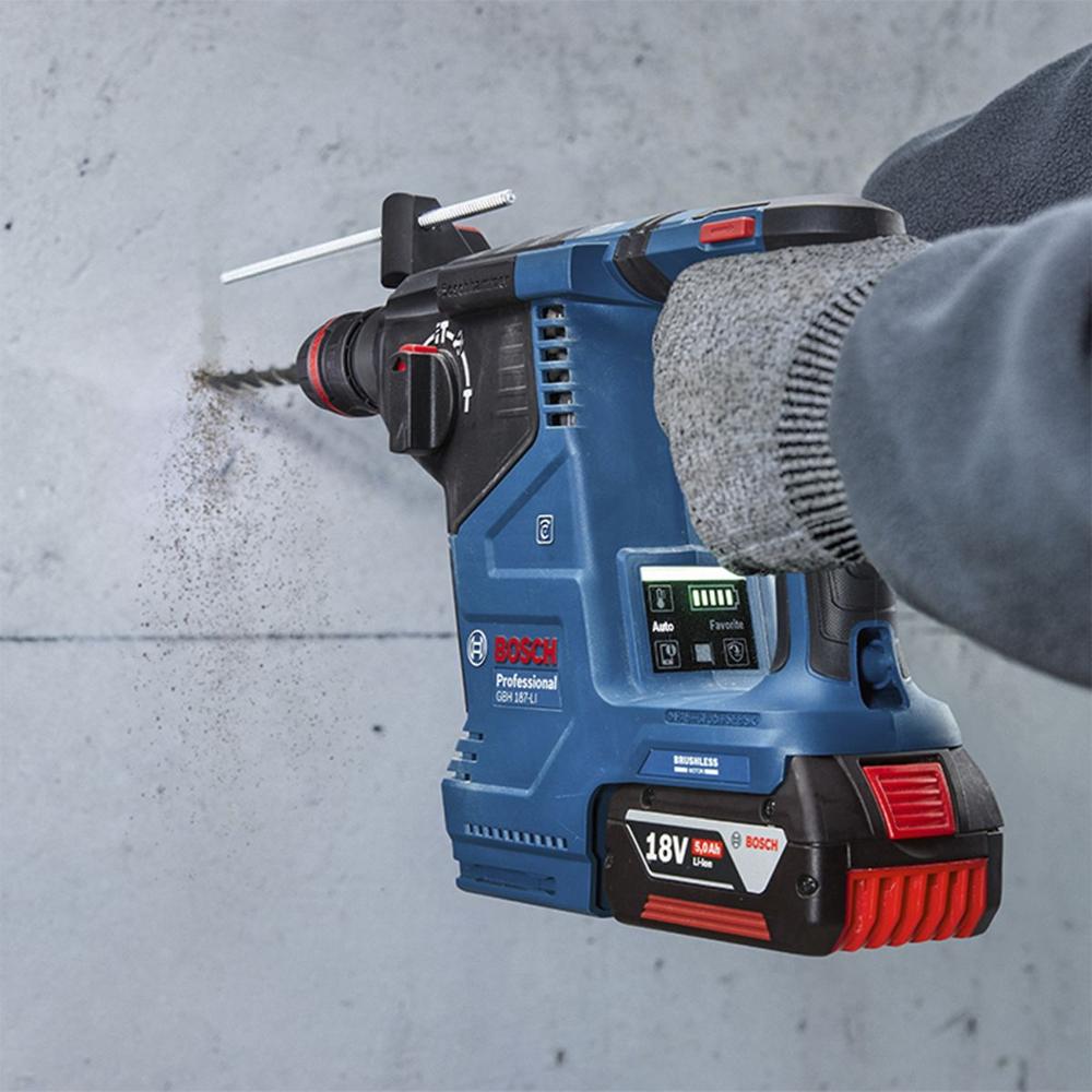 Foto 6 | Martillo Perforador Bosch Gbh 187-li Sds Plus 2.4j 18v S/b