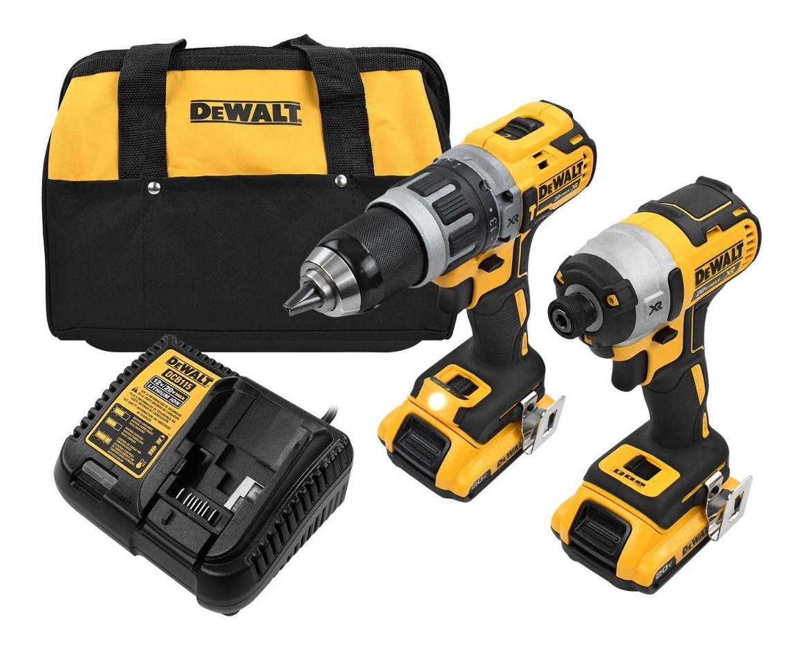 Foto 2 pulgar | Rotomartillo Dewalt + Llave de Impacto 20v Brushless