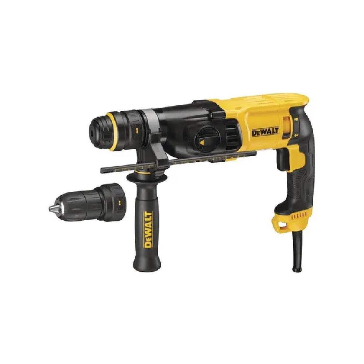 Rotomartillo Sds Plus 800w DeWALT color Amarillo  con 3 Modos