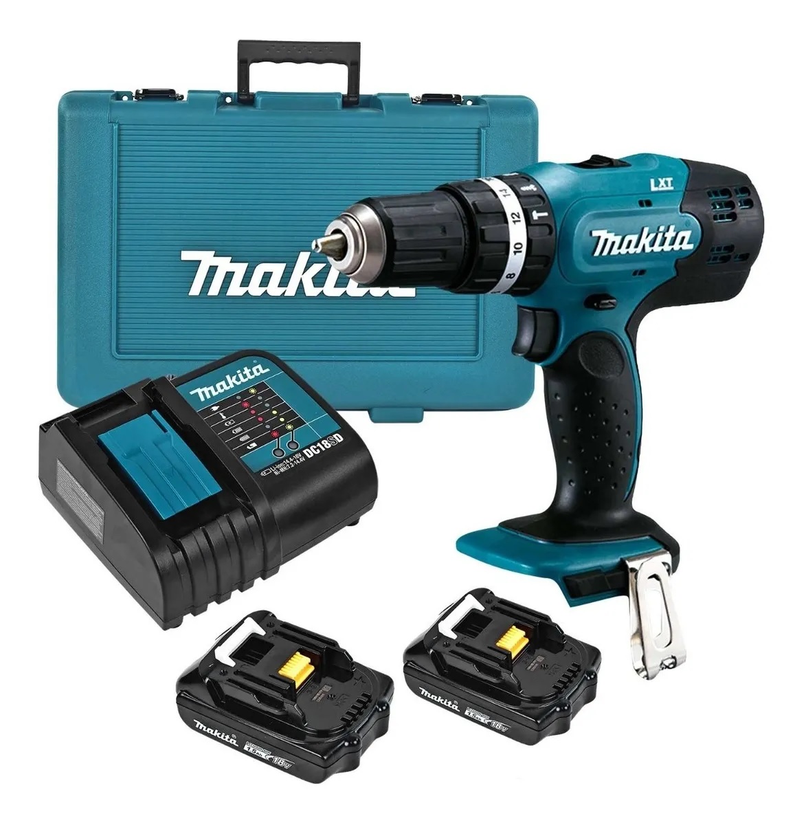 Rotomartillo Inalámbrico Makita Dhp453sye De 18 V